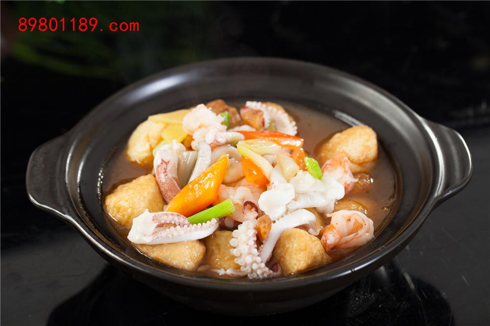 海鲜豆腐煲