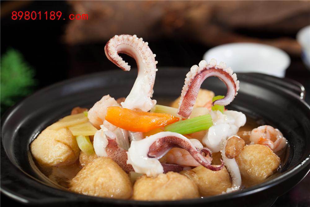 海鲜豆腐煲