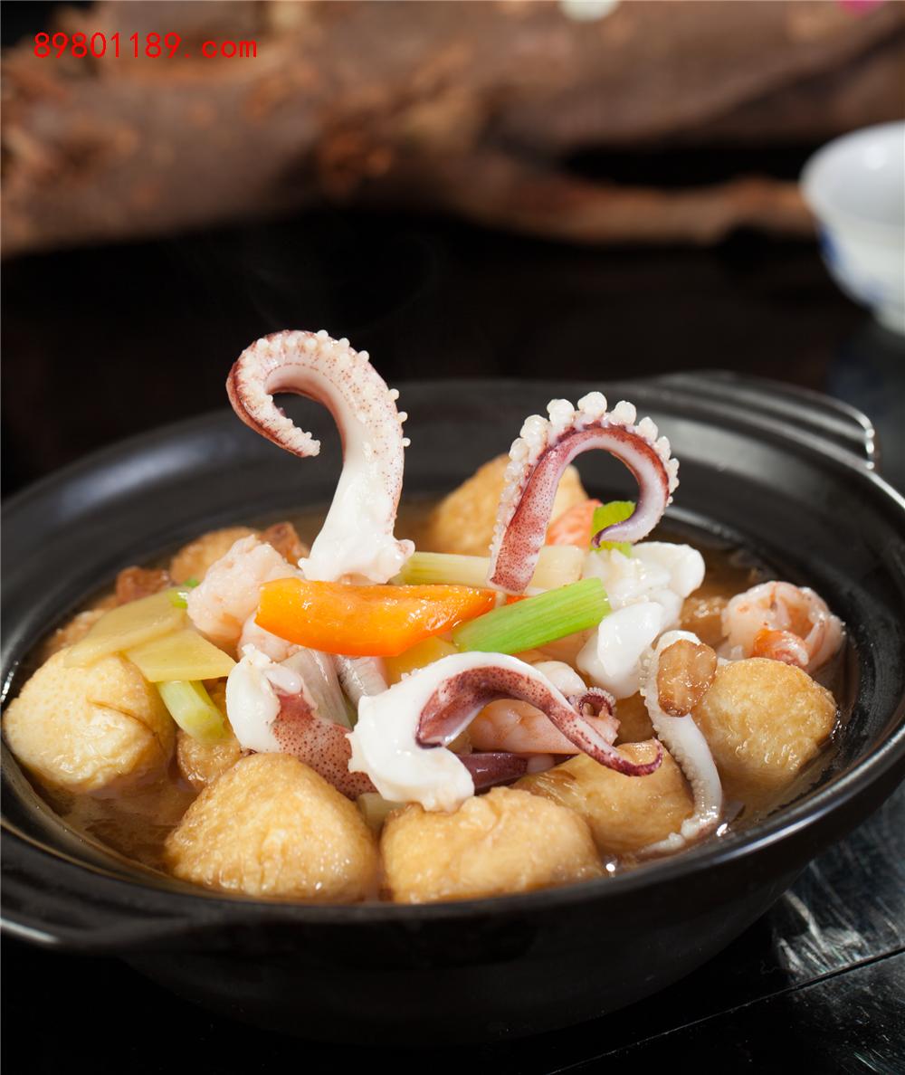海鲜豆腐煲