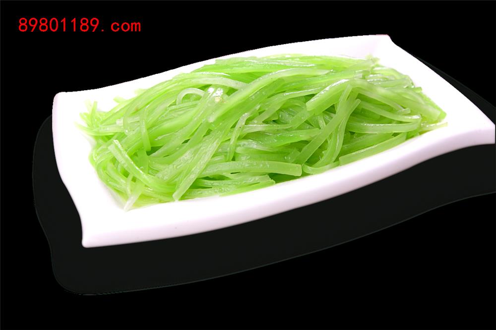 清炒莴笋丝