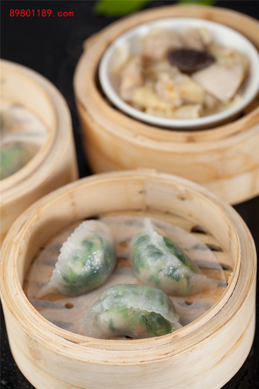 港式豆苗饺