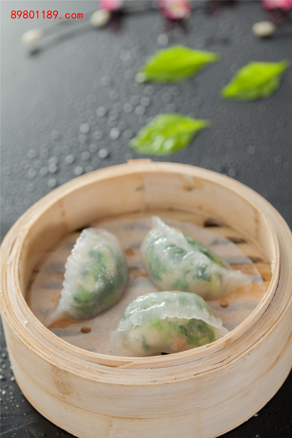 港式豆苗饺