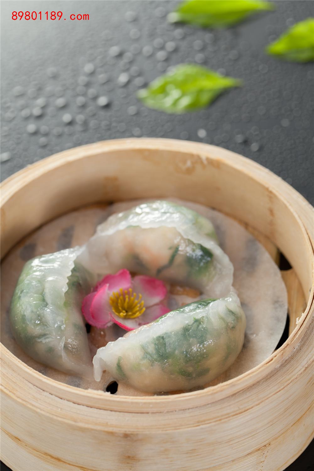 港式豆苗饺