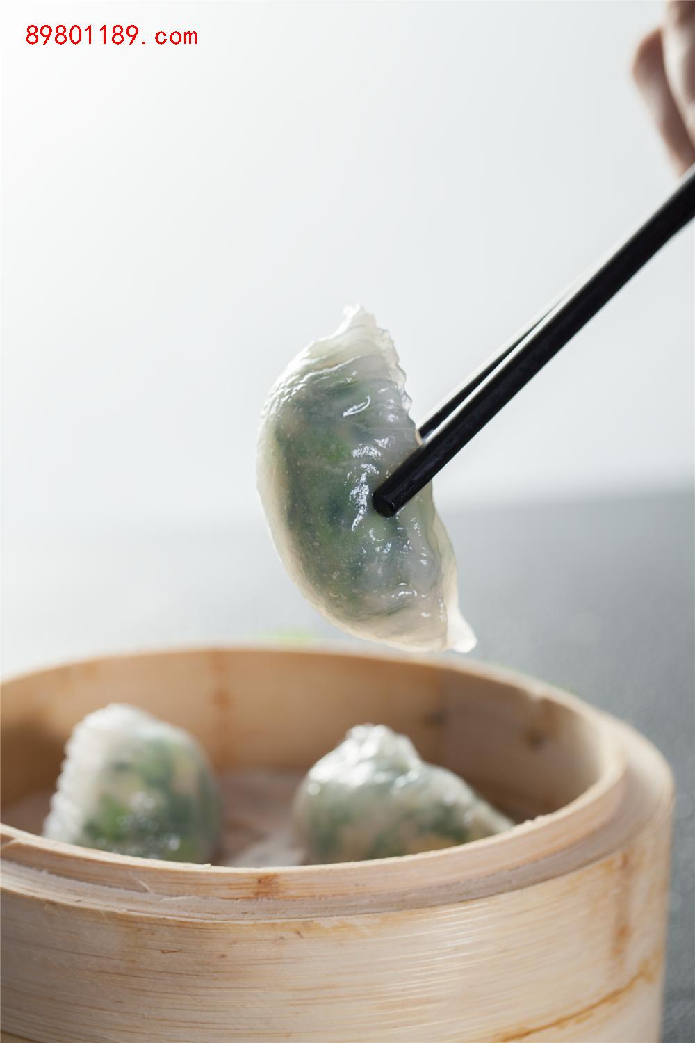 港式豆苗饺