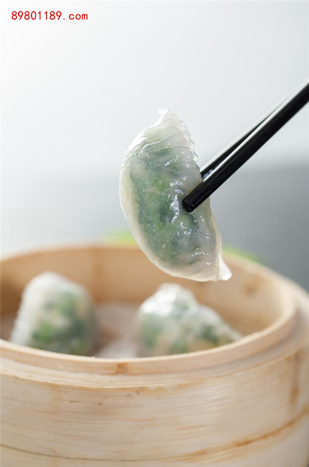 港式豆苗饺