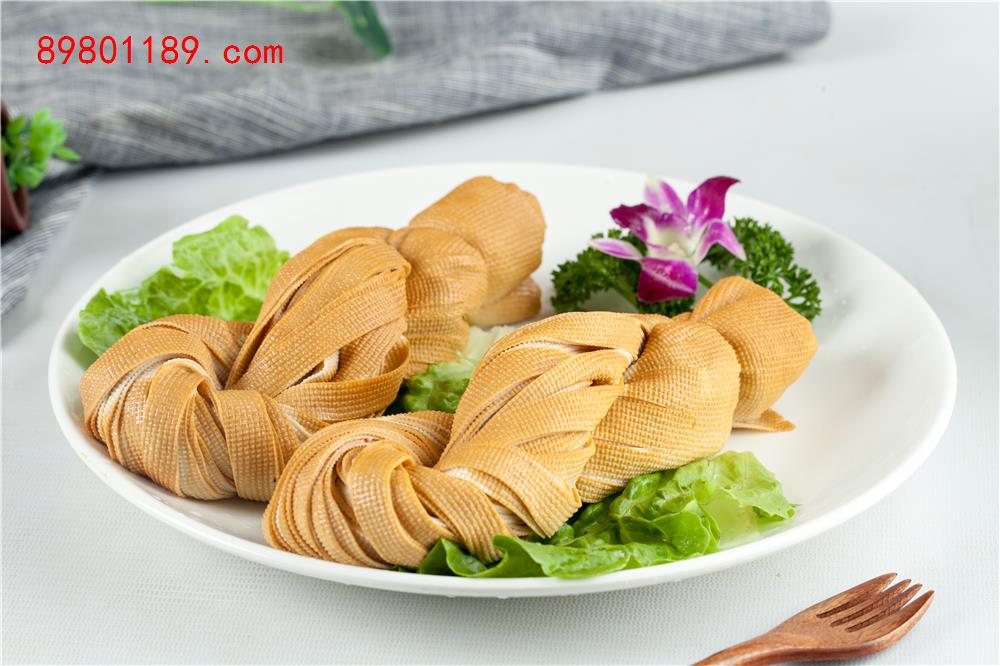熏香干豆腐卷-