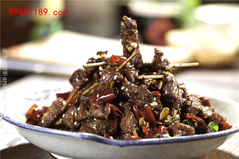 牙签羊肉