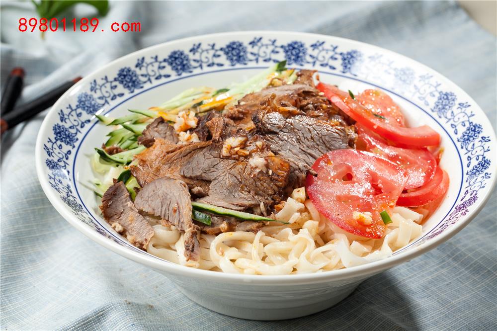 牛肉凉面-