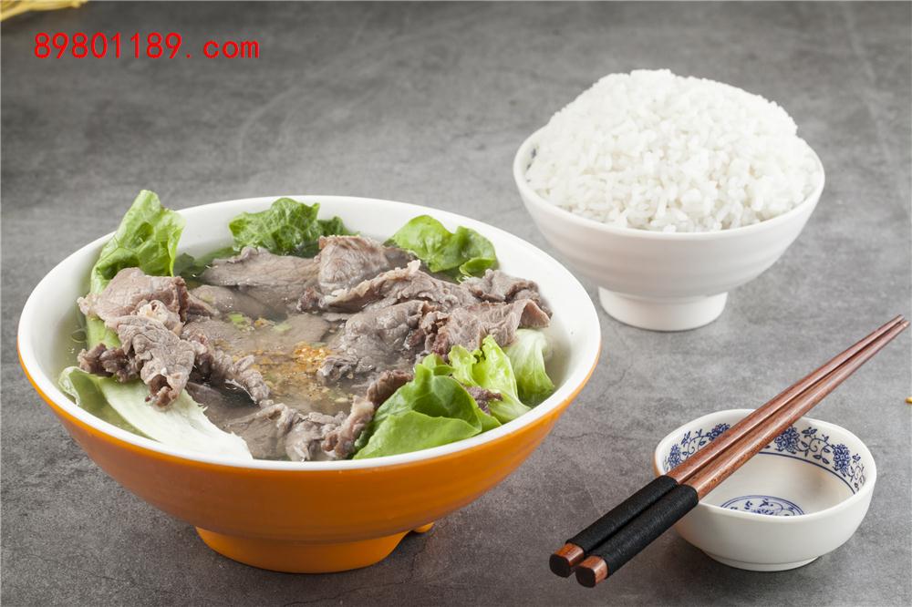 牛肉汤+饭-