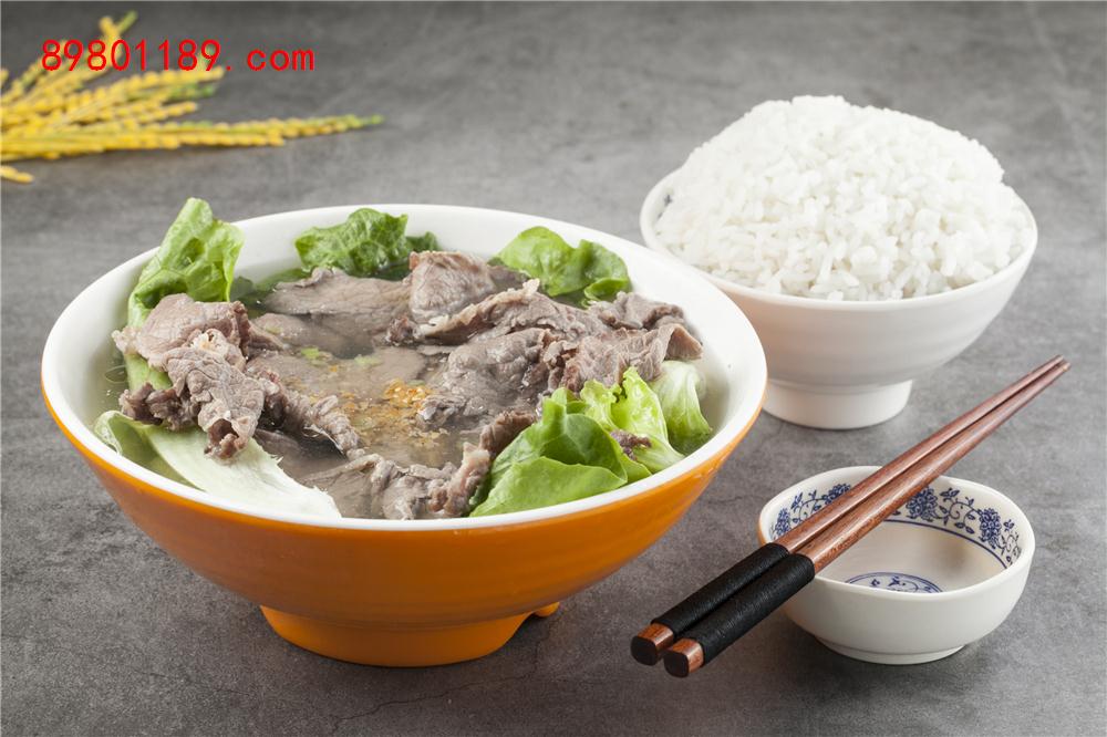牛肉汤+饭-