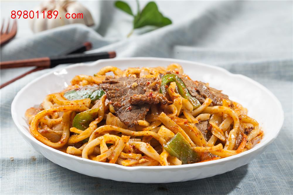 牛肉炒拉条-