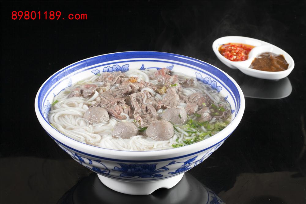 牛肉牛丸粿条汤--