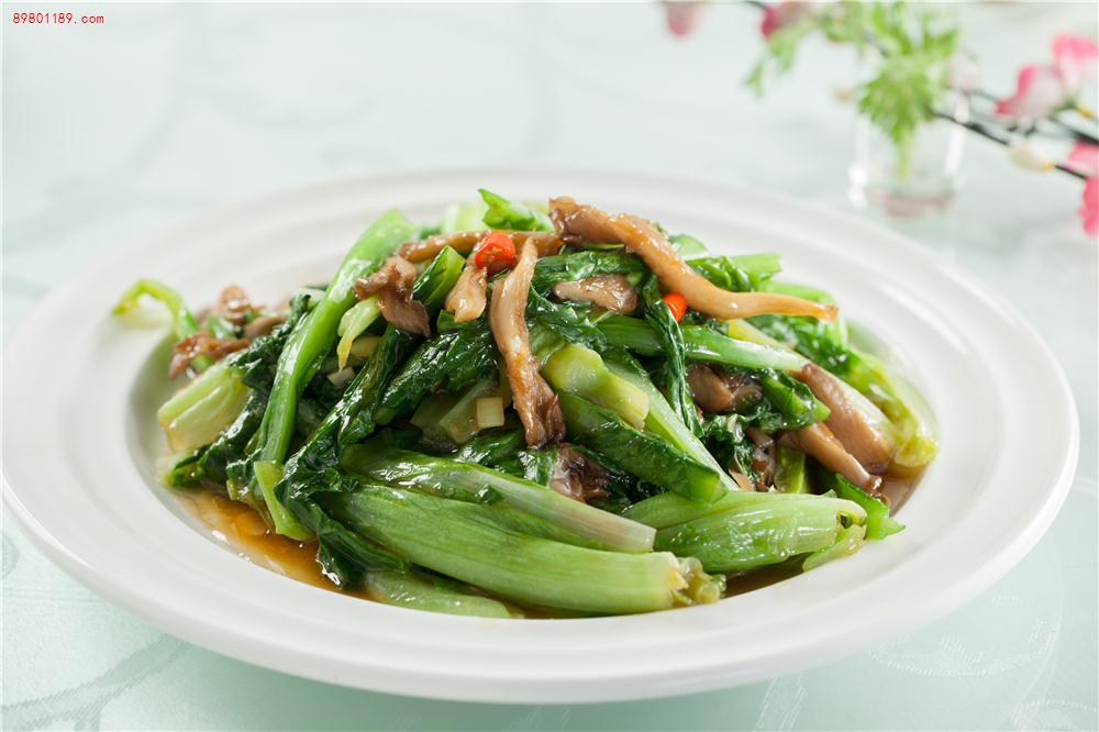珍菌油麦菜