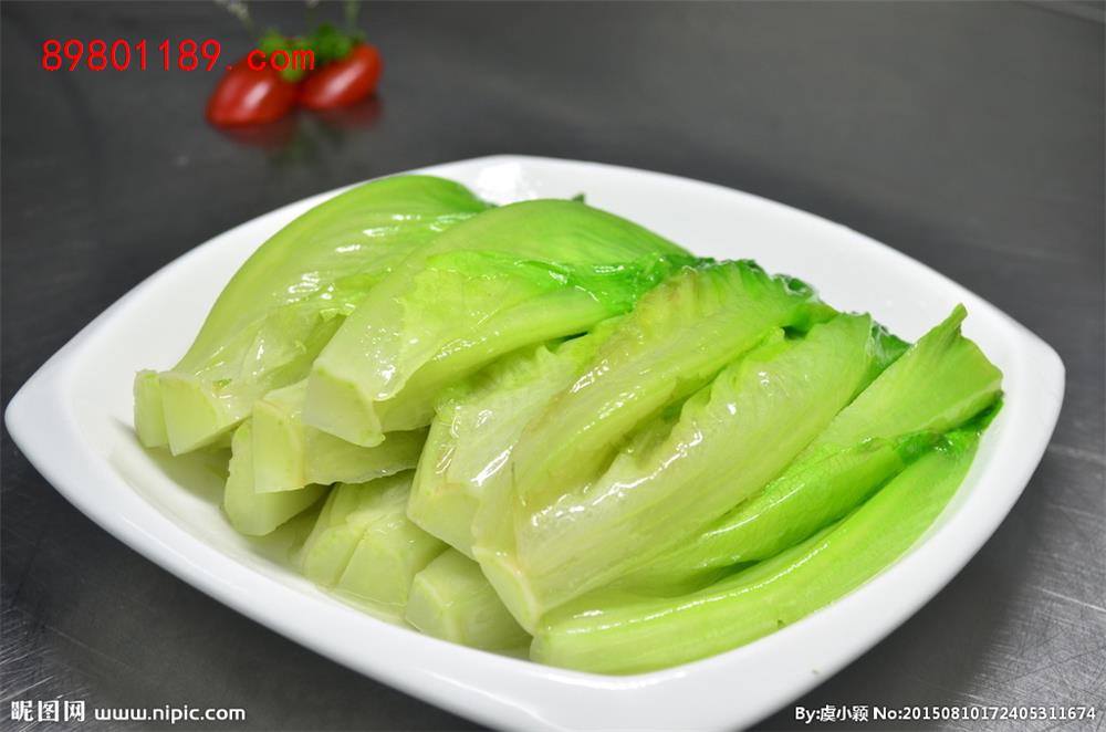 白灼生菜