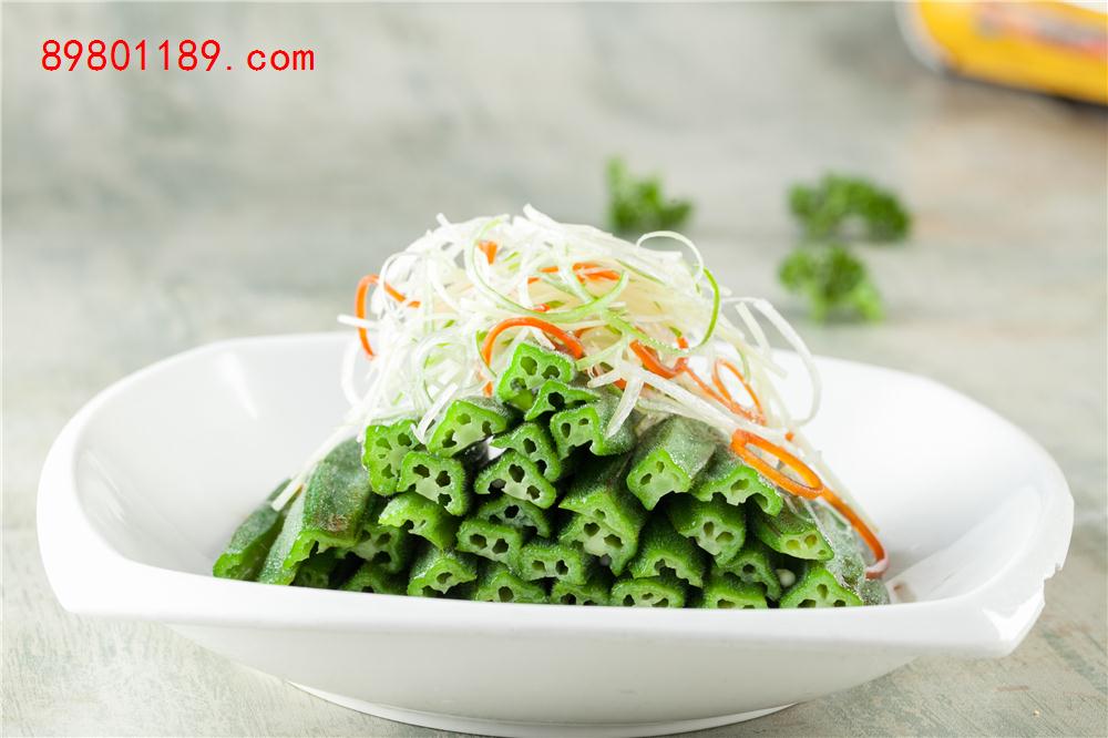 白灼秋葵-