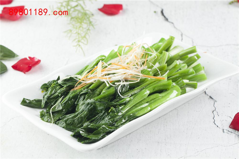 白灼菜心-