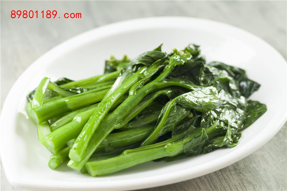 白灼菜心