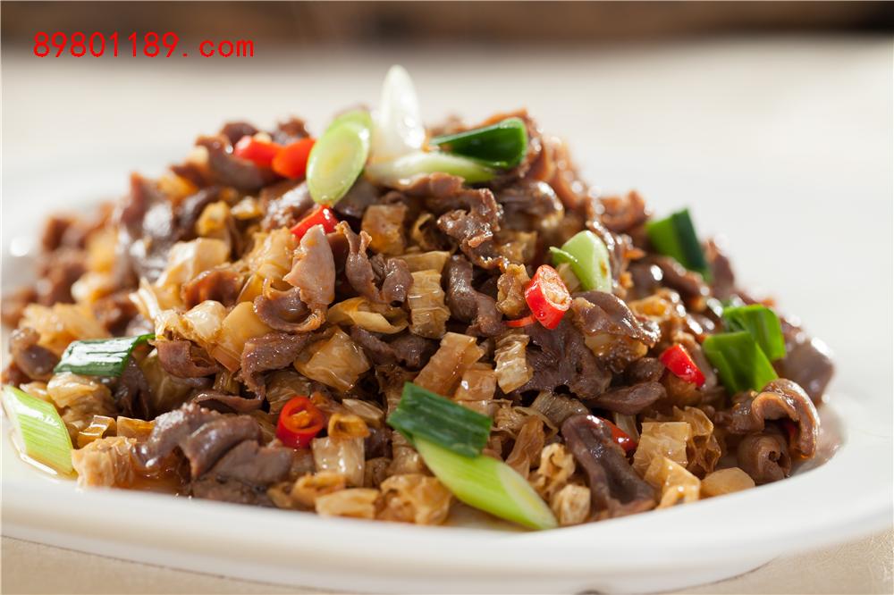 白辣椒炒鸡胗