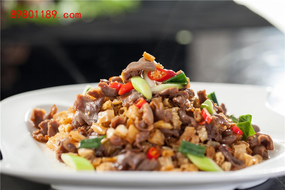 白辣椒炒鸡胗