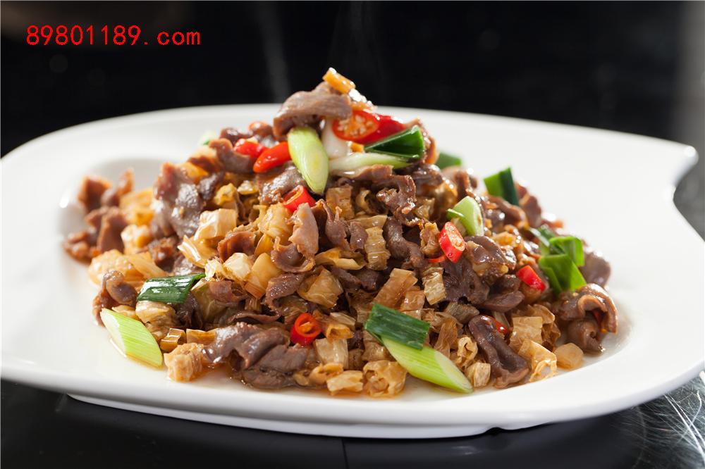 白辣椒炒鸡胗