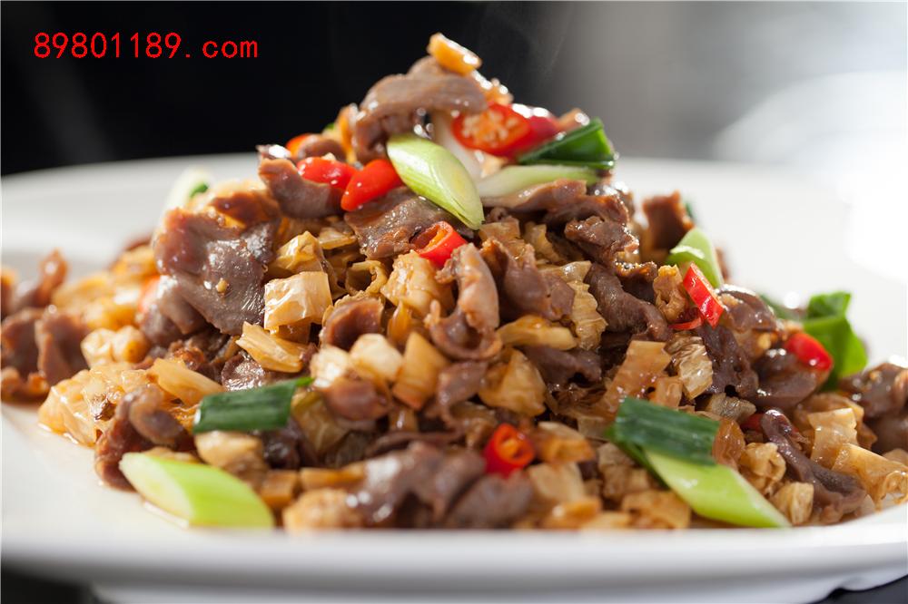 白辣椒炒鸡胗