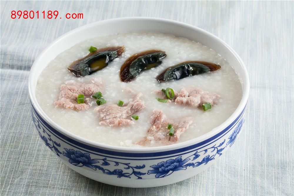 皮蛋瘦肉粥-