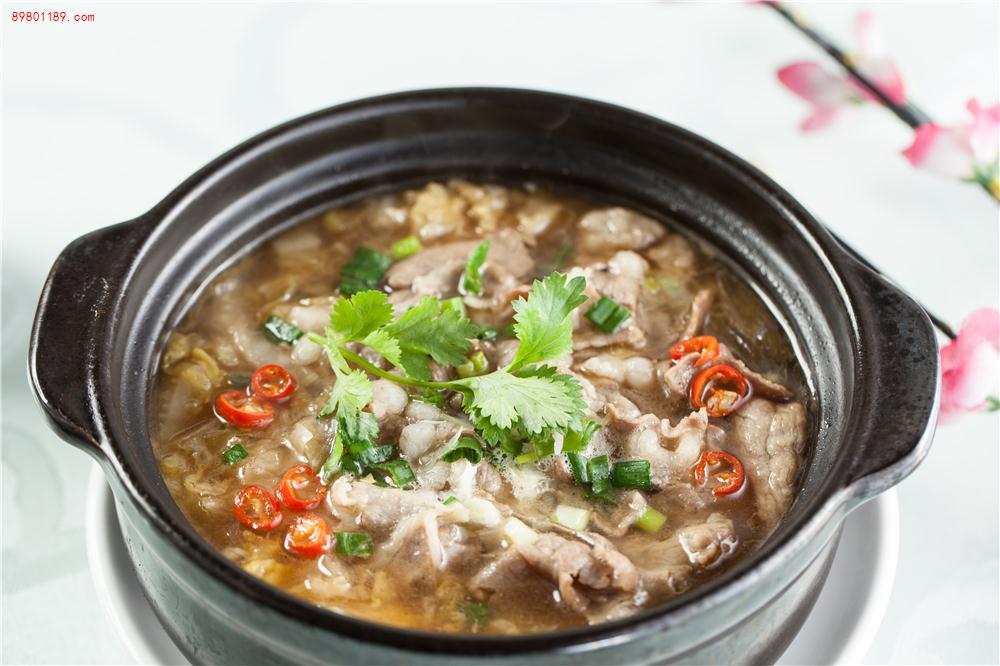 砂锅羊肉粉丝