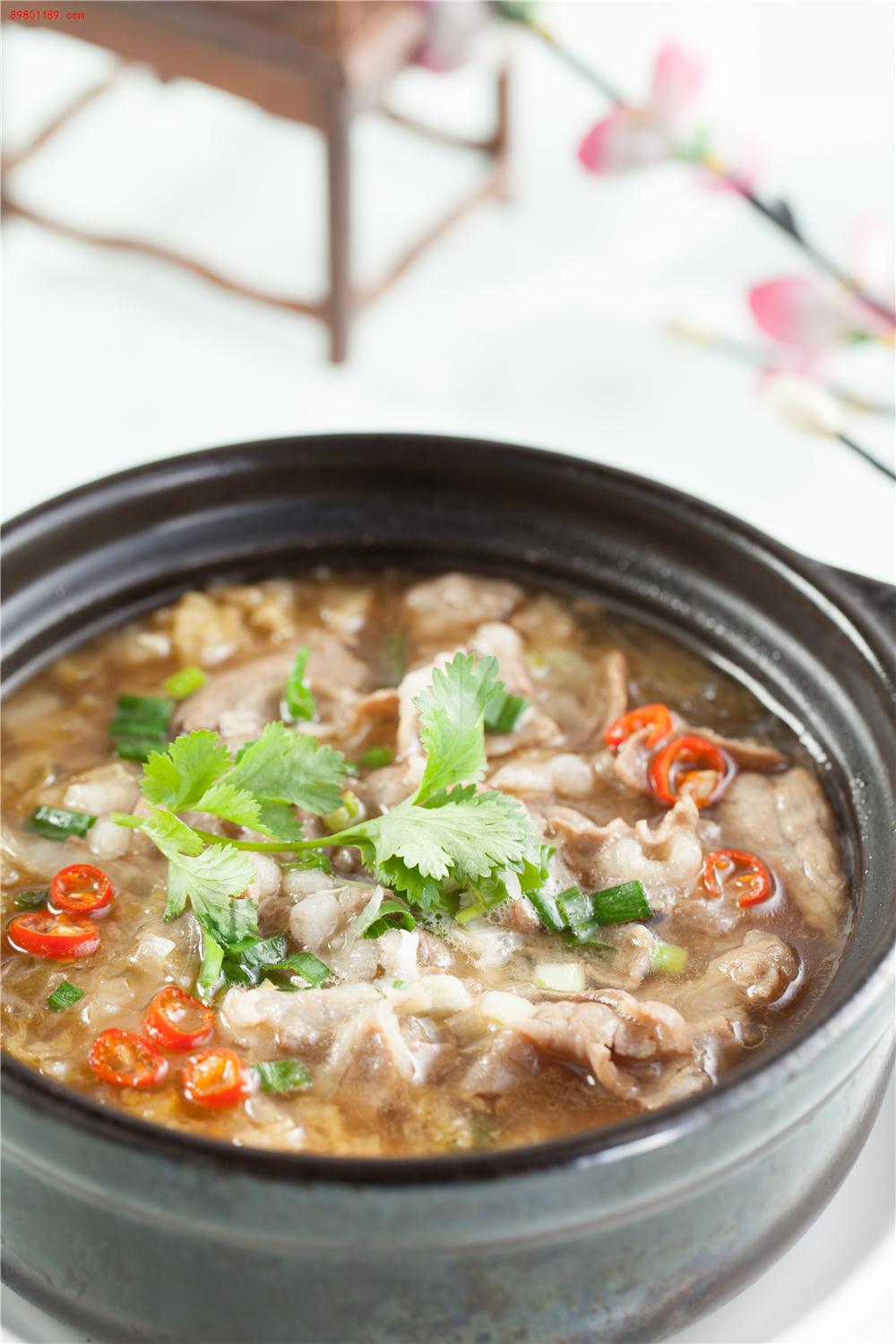 砂锅羊肉粉丝