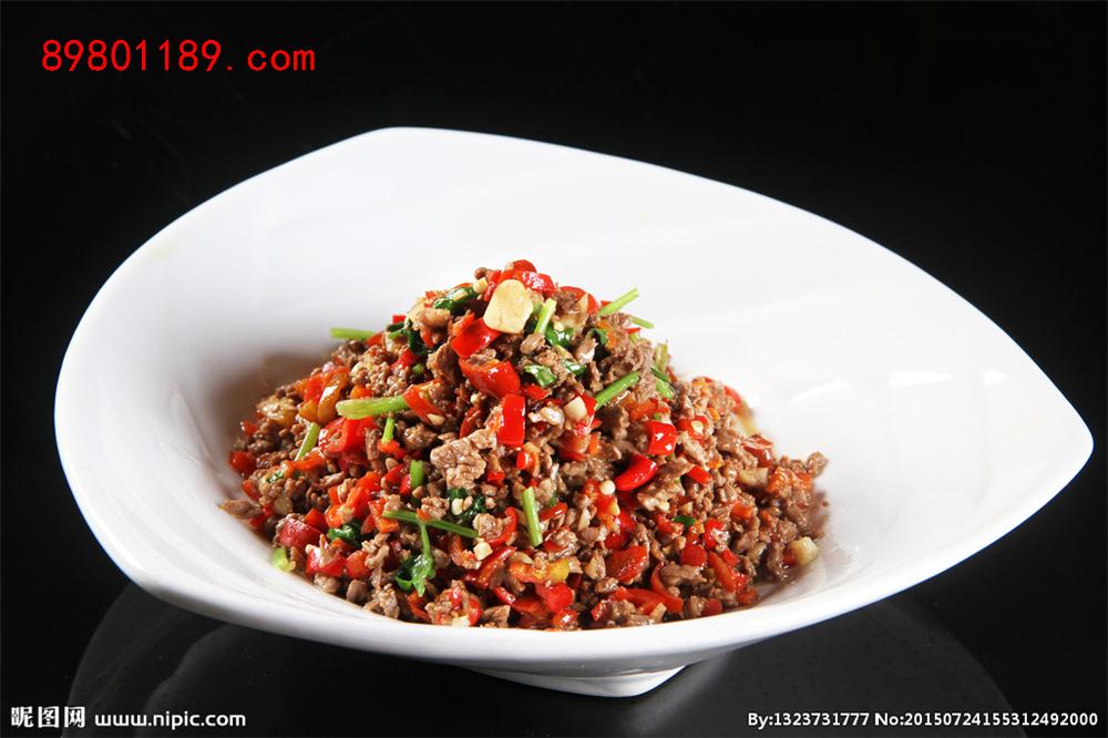 碎炒黄牛肉