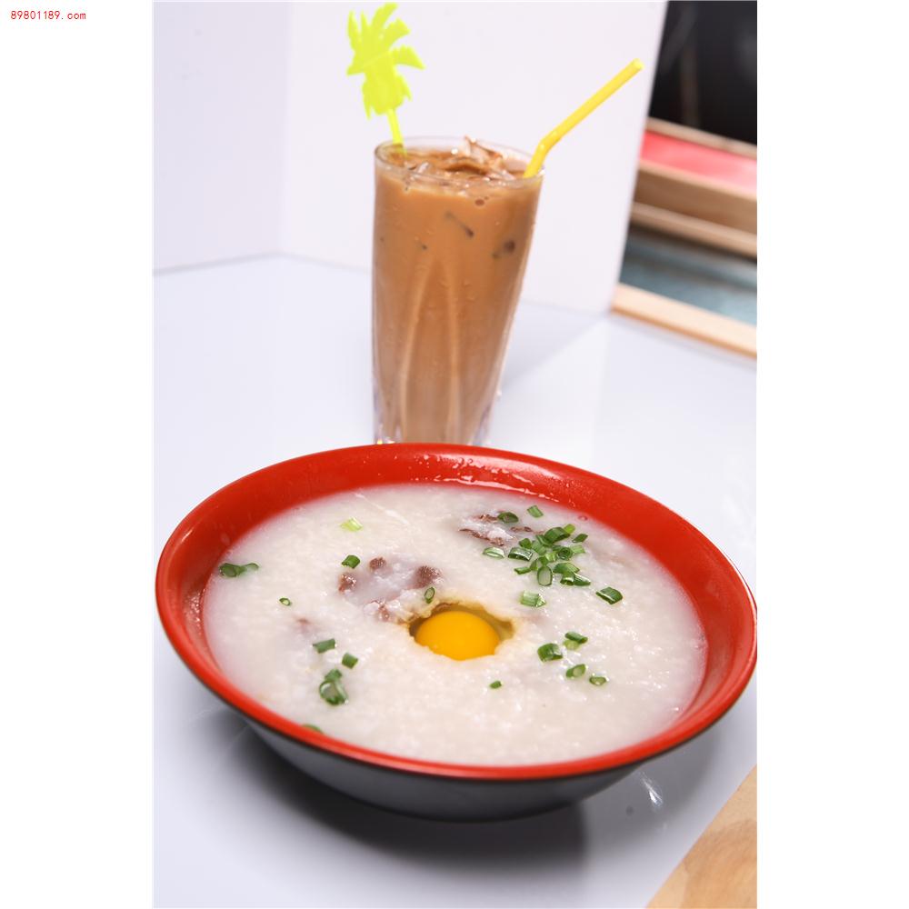 窝蛋牛肉粥