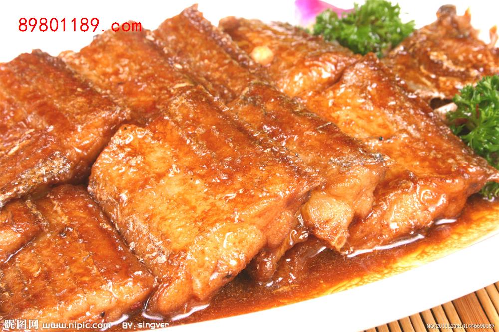 红烧带鱼干炸
