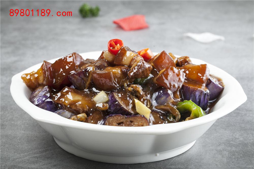红烧肉烧茄子-