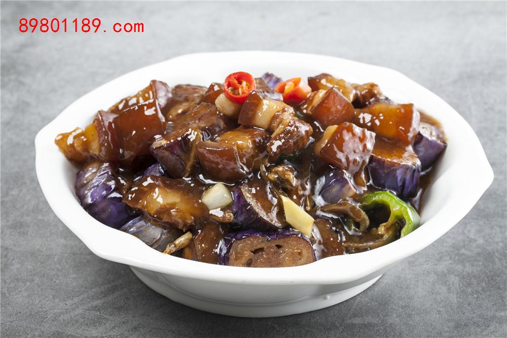 红烧肉烧茄子-