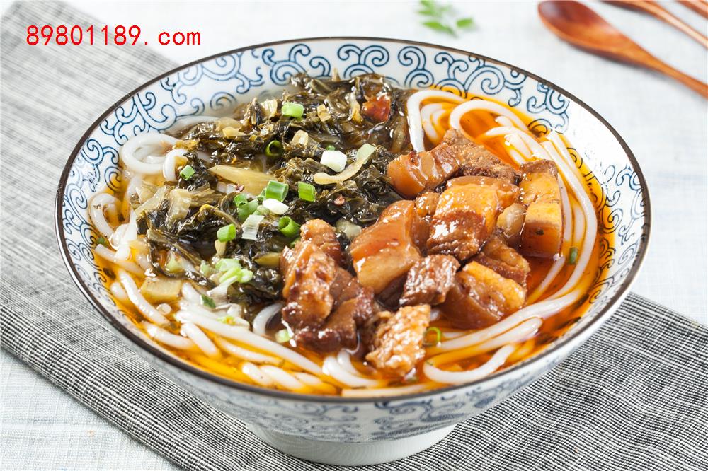 红烧肉酸菜粉-