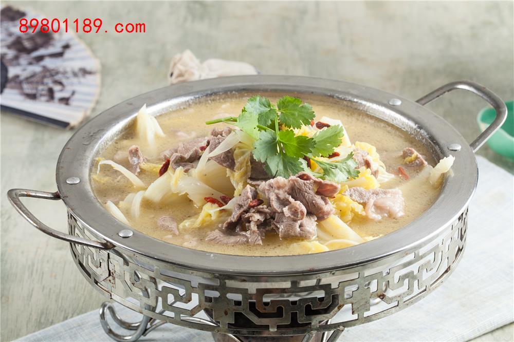 羊肉娃娃菜-
