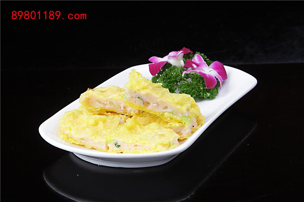 翡翠虾椒饼