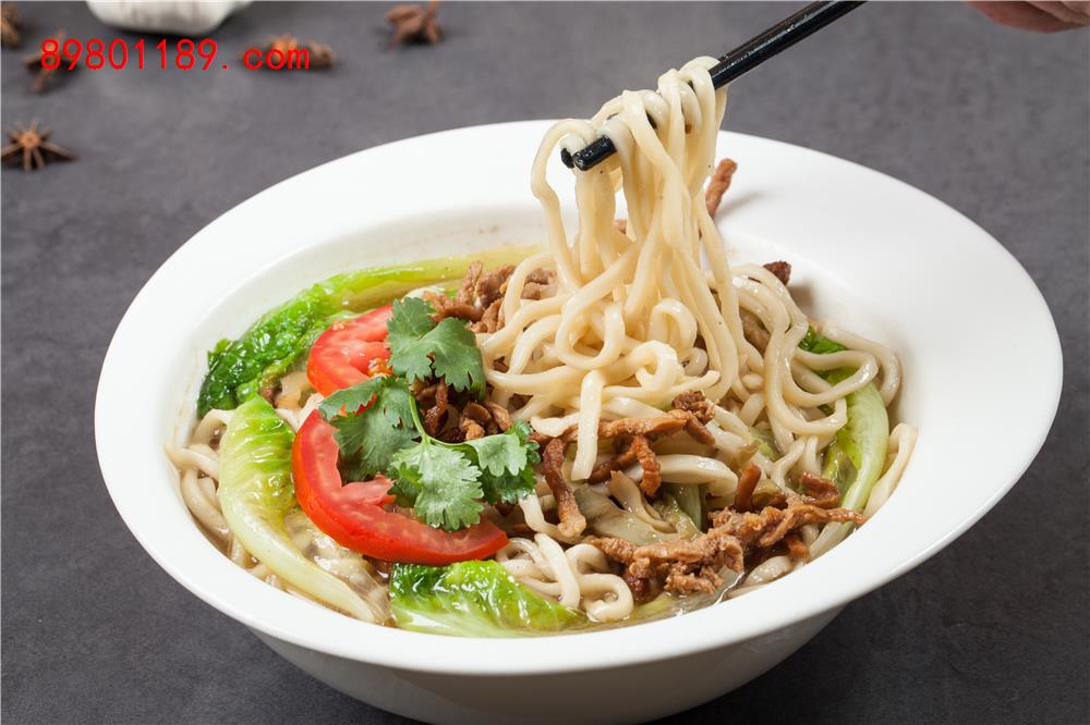 肉丝炝锅面-