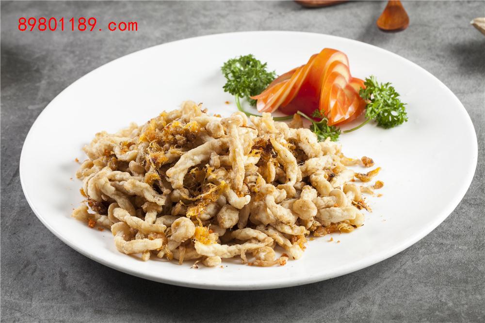 肉松焗白玉菇-