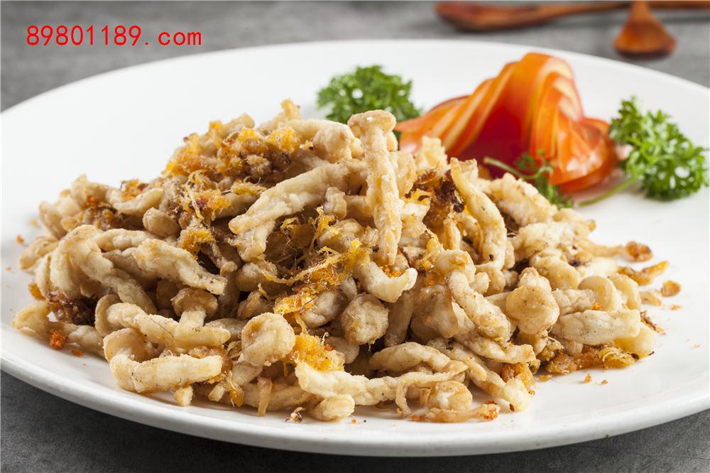 肉松焗白玉菇-
