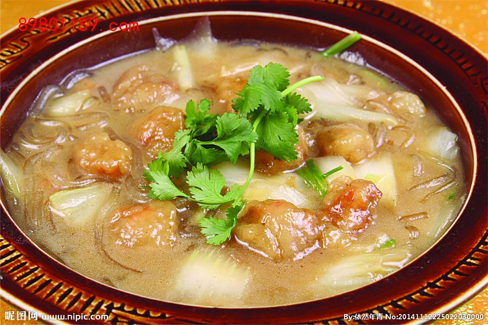 肉段炖白菜粉条