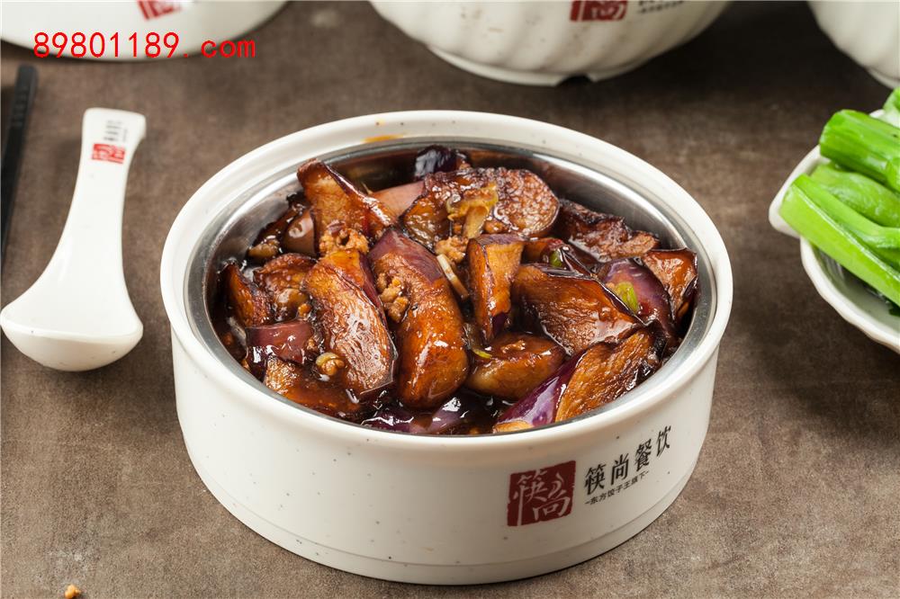 肉沫酱香茄子饭-