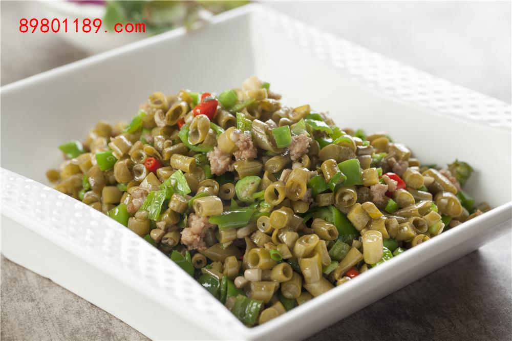 肉沫酸豆角