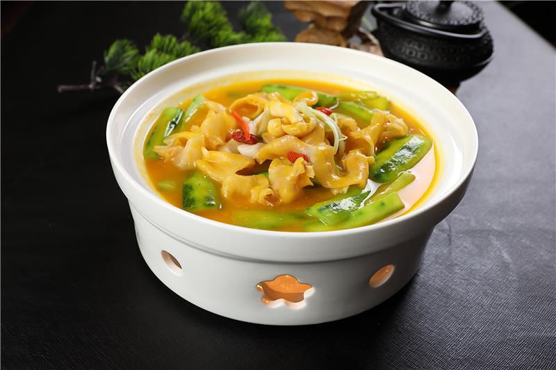 胜瓜煮花胶A