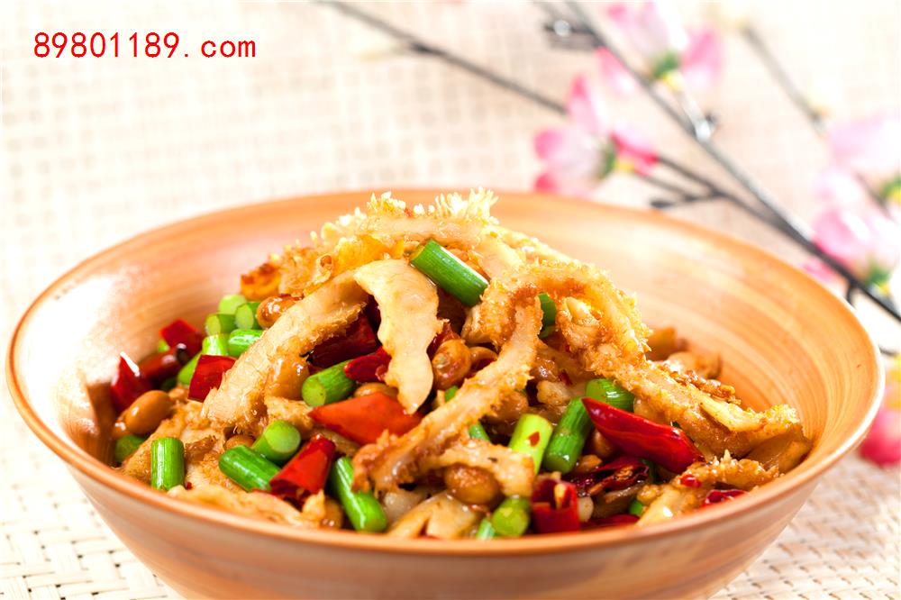 腊八豆炒肚丝