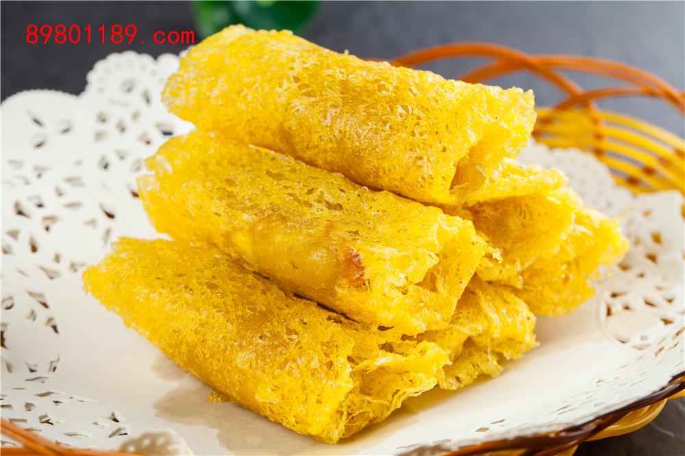 芋丝榴莲卷