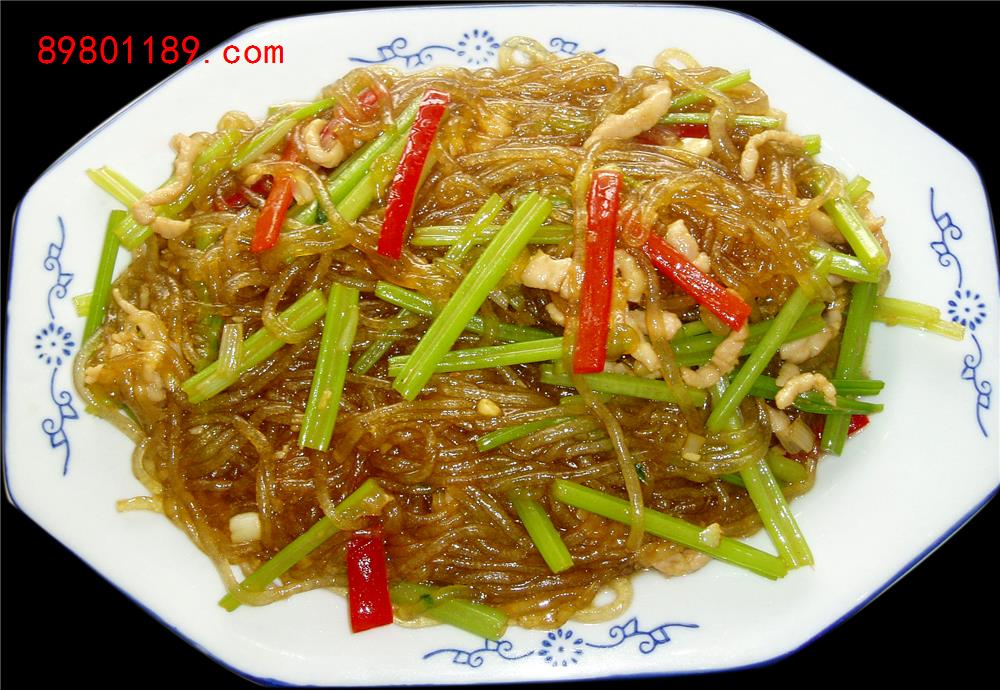 芹菜炒粉条g