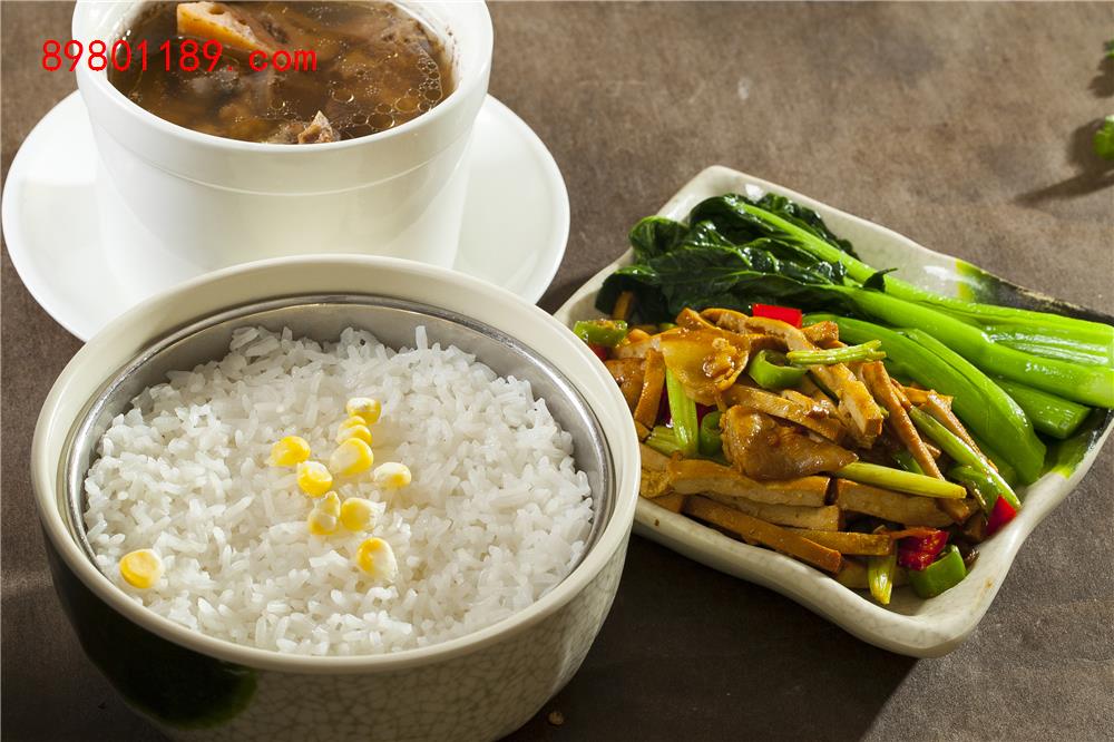 芹菜香干饭套餐