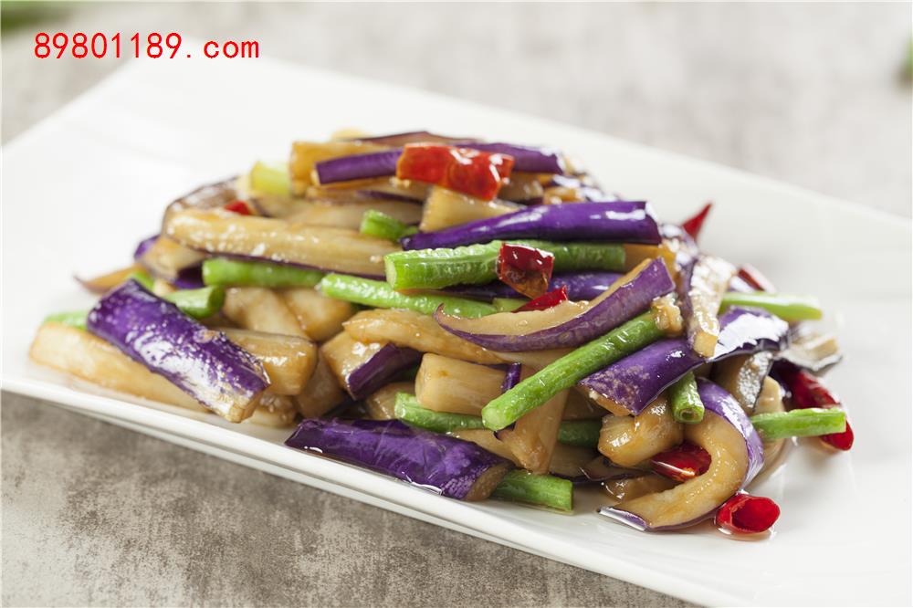 茄子烧豆角