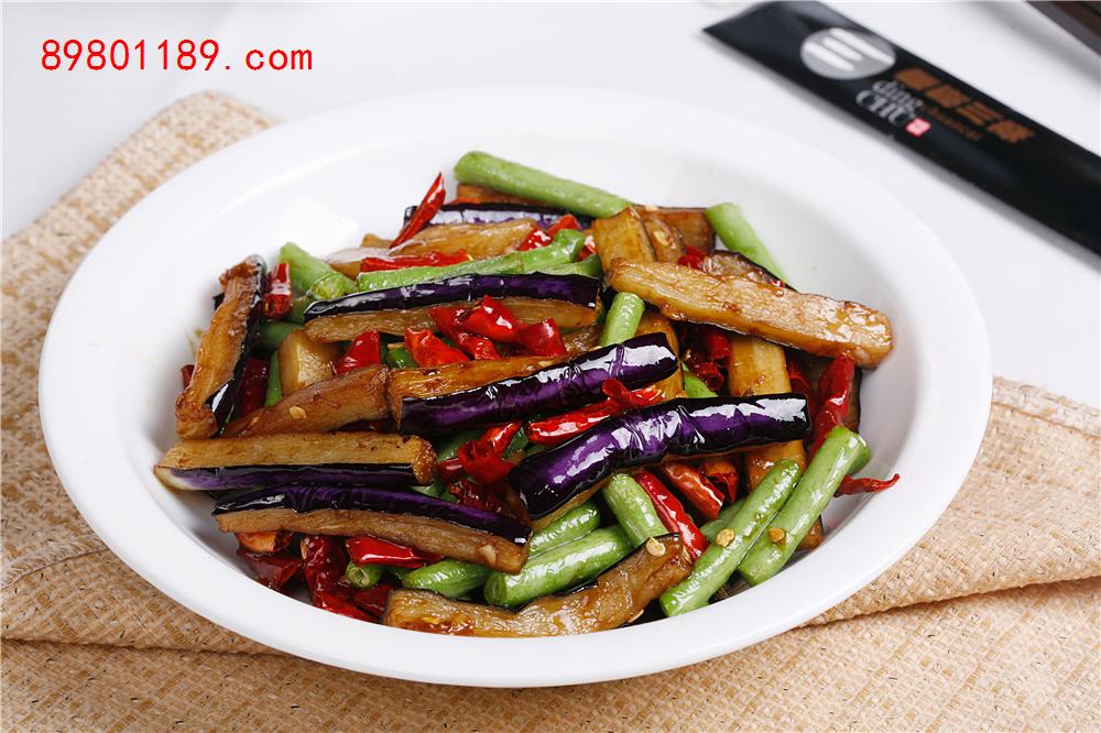 茄子烧豆角