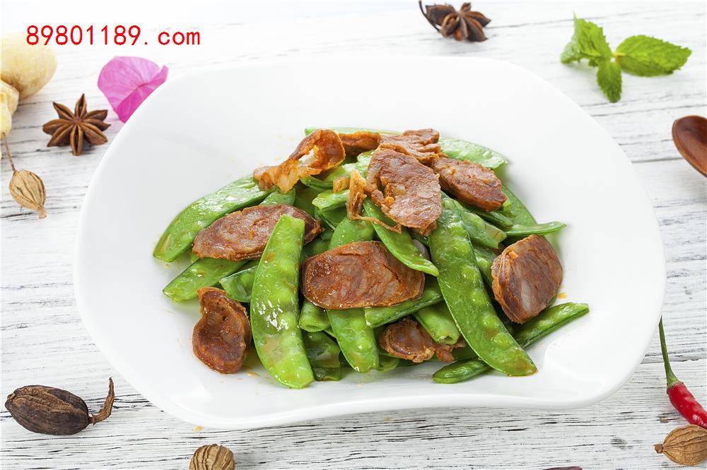 荷兰豆爆川肠-